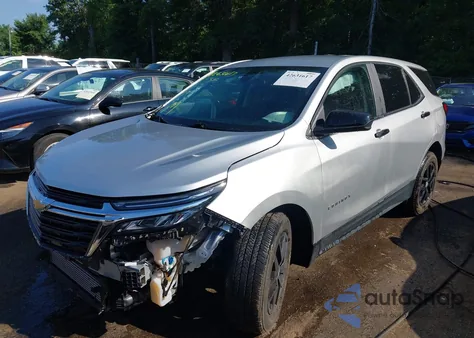 2022 Chevrolet Equinox Awd Lt из США, поврежденный, VIN 3GNAXUEV3NS189049